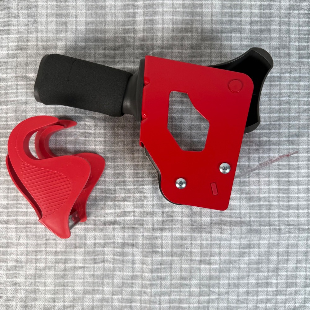 Scotch H180 Industrial Tape Dispenser Red Heavy Duty Packing Gun Bundle - Picture 5 of 5
